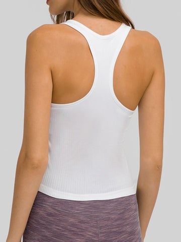 Round Neck Racerback Active Tank