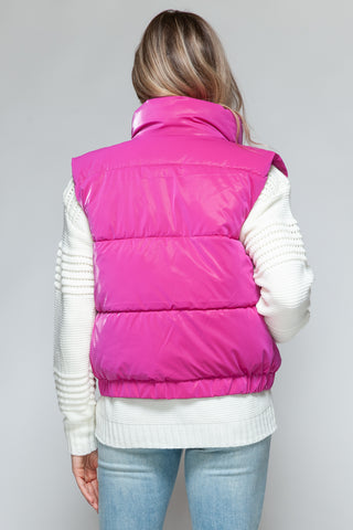 Snobbish Fine Fur Lining Quilted Vest